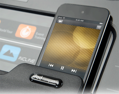 NordicTrack Commercial 1500 treadmill iPod