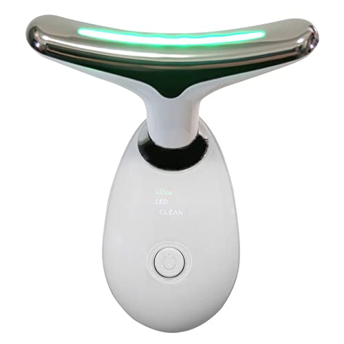 IOBTY 3-in-1 Face Massager for Women and Men,Facial and Neck Massage Kit with 45 ±5℃ Heat & 3 Massage Modes for Skin Care,Improve,Firm,Tightening and Smooth