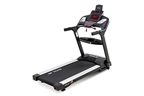 SOLE, TT8 Commercial Treadmill, Home Workout Treadmill with Integrated Bluetooth Smart Technology, Device Holder, LCD Screen, USB Port, Lower-Impact Design